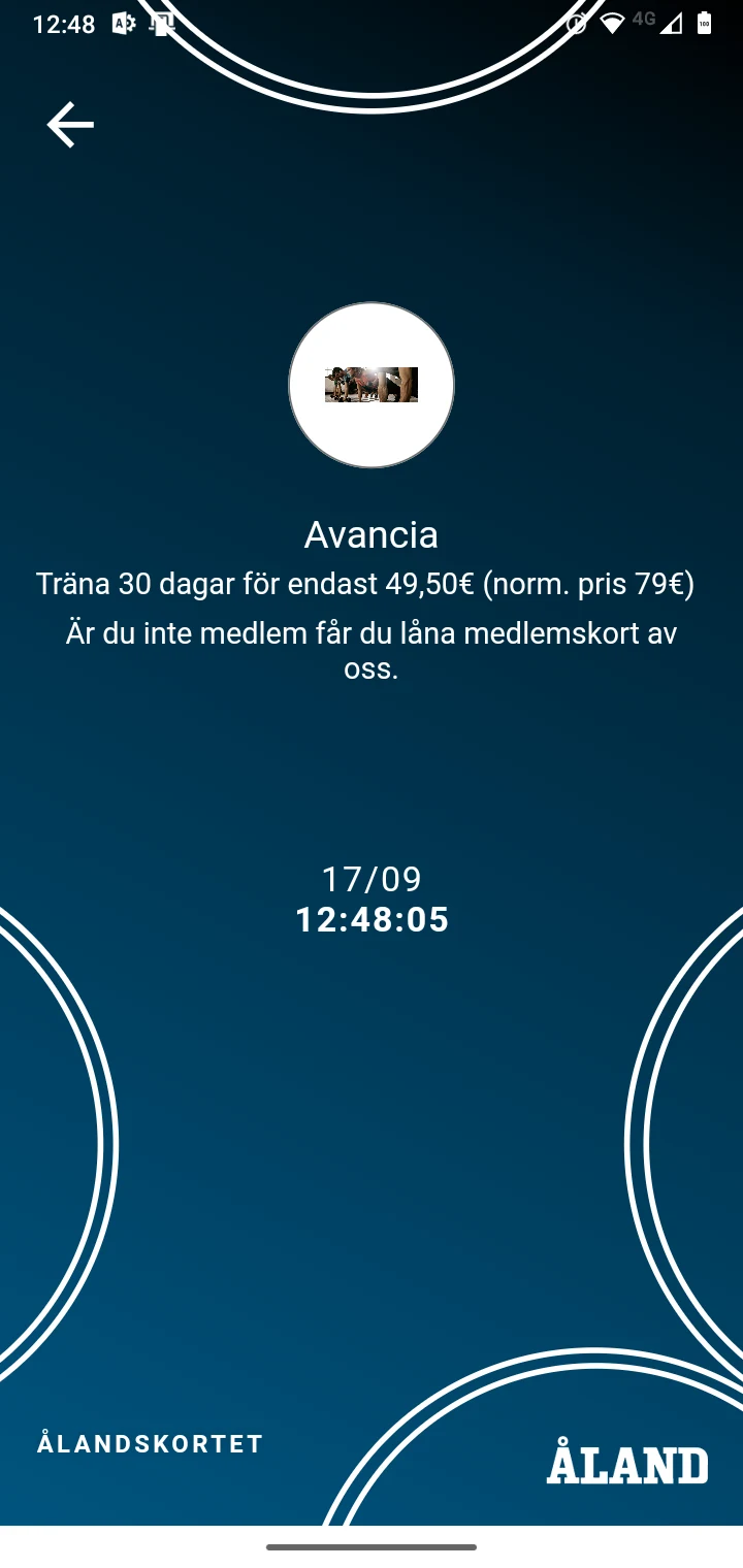 Ålandskortet screenshot